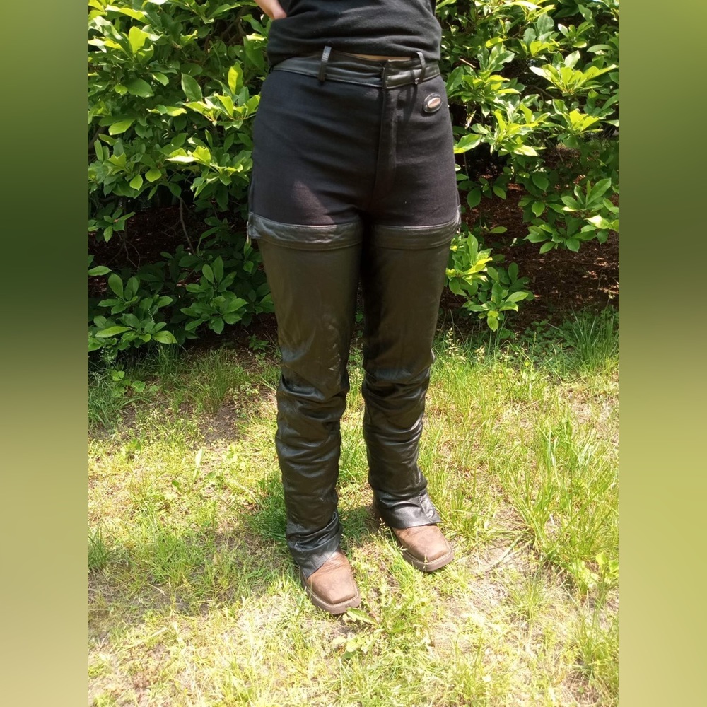 Leather Bike Pants